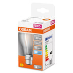 Osram LED Filament Star Classic A matt 300° Retrofit 4-40W/840 neutralweiß 470lm B22d 220-240V – Verpackung 2
