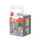 Osram LED Base 300° Pin 1,9-20W/827 warmweiß 200lm G9 220-240V 5er Blister – Verpackung 2