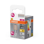 Osram LED Base 300° Pin 4,2-40W/827 warmweiß 470lm G9 220-240V 5er Blister – Verpackung 2