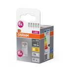 Osram LED Base 320° Pin 0,9-10W/827 warmweiß 100lm G4 12V 5er Blister – Verpackung 2