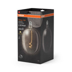Osram / Ledvance LED Filament Vintage 1906 Ballon klar 320° 4,8-30W/827 warmweiß 400lm E27 220-240V dimmbar – Verpackung 2