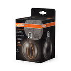Osram / Ledvance LED Filament Vintage 1906 Globe G95 rauchig 320° 3,4-10W/818 extra warmweiß 100lm E27 220-240V – Verpackung 2