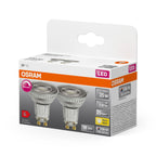 Osram LED Superstar Reflektor PAR16 36° 3,4-35W/927 warmweiß 230lm GU10 220-240V dimmbar 2er Blister – Verpackung 2