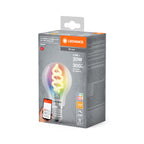 Osram / Ledvance LED Filament WIFI Smart+ Classic A klar 300° 4,5-30W/827 warmweiß 300lm E27 220-240V dimmbar – Verpackung 2