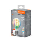 Osram / Ledvance LED Filament WIFI Smart+ Classic A klar 320° 4,8-40W/827-865 RGBTW 470lm E27 220-240V dimmbar – Verpackung 2