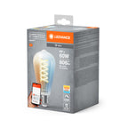 Osram / Ledvance LED Filament WIFI Smart+ Edison klar 320° 8-60W/827-865 abstimmbares Weiß 806lm E27 220-240V dimmbar – Verpackung 2
