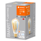 Osram / Ledvance LED Filament WIFI Smart+ Edison gold 320° 8-50W/822-850 abstimmbares Weiß 600lm E27 220-240V dimmbar – Verpackung 2