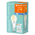 Osram / Ledvance LED Filament Bluetooth Smart+ Classic P klar 300° 4-40W/827 warmweiß 470lm E14 220-240V dimmbar – Verpackung 2