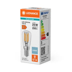 Osram / Ledvance LED Filament Special T26 klar 300° Performance 2,8-25W/865 tageslichtweiß 250lm E14 220-240V – Verpackung 2