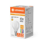 Osram / Ledvance LED Filament Tropfen P matt 300° Superior 4,2-40W/927 warmweiß 470lm E14 220-240V dimmbar – Verpackung 2