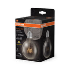 Osram / Ledvance LED Filament Vintage 1906 Globe G95 klar 320° 4,8-40W/827 warmweiß 470lm E27 220-240V dimmbar – Verpackung 2