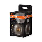 Osram / Ledvance LED Filament Vintage 1906 Globe G80 klar 320° 4,8-40W/827 warmweiß 470lm E27 220-240V dimmbar – Verpackung 2
