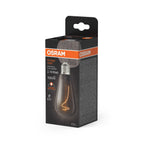 Osram / Ledvance LED Filament Vintage 1906 Edison rauchig 320° 3,4-10W/818 extra warmweiß 100lm E27 220-240V – Verpackung 2