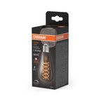 Osram / Ledvance LED Filament Vintage 1906 Edison rauchig 320° 7,8-30W/818 extra warmweiß 360lm E27 220-240V dimmbar – Verpackung 2