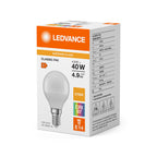 Osram / Ledvance LED Tropfen P matt 180° Superior 4,9-40W/927 warmweiß 470lm E14 220-240V – Verpackung 2