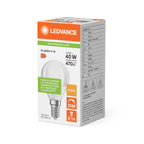 Osram / Ledvance LED Tropfen P matt 200° Performance 4,9-40W/827 warmweiß 470lm E14 220-240V dimmbar – Verpackung 2
