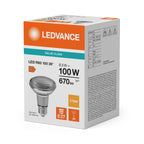 Osram / Ledvance LED Reflektor R80 36° Performance 8,5-100W/827 warmweiß 670lm E27 220-240V – Verpackung 2