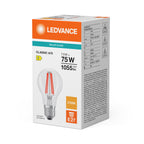 Osram / Ledvance LED Filament Classic A klar 300° Value 7,5-75W/827 warmweiß 1055lm E27 220-240V – Verpackung 2