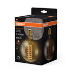 Osram / Ledvance LED Filament Vintage 1906 Globe G125 klar 300° 8,4-60W/824 extra warmweiß 806lm E27 220-240V dimmbar – Verpackung 2