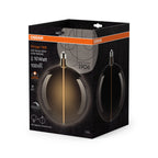 Osram / Ledvance LED Filament Vintage 1906 Big Globe G200 klar 320° Magnetic 4,8-10W/818 extra warmweiß 100lm E27 220-240V dimmbar – Verpackung 2