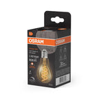 Osram / Ledvance LED Filament Vintage 1906 Classic A klar 300° Spiral 8-60W/922 extra warmweiß 806lm E27 220-240V dimmbar – Verpackung 2