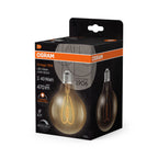 Osram / Ledvance LED Filament Vintage 1906 Globe G95 klar 300° Heart 4,9-40W/922 extra warmweiß 470lm E27 220-240V dimmbar – Verpackung 2