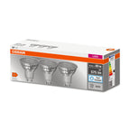 Osram / Ledvance LED Base Spot PAR16 36° 6,9-80W/865 tageslichtweiß 575lm GU10 220-240V 3er Pack – Verpackung 2