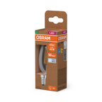 Osram / Ledvance LED Filament Kerze B klar 320° UltraEfficient 2,2-40W/840 kaltweiß 470lm E14 220-240V – Verpackung 2