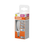 Osram / Ledvance LED Filament Star Kerze B matt 300° 5,5-60W/840 kaltweiß 806lm E14 220-240V – Verpackung 2