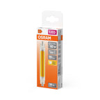 Osram / Ledvance LED Slim Line klar 300° 8-60W/827 warmweiß 806lm R7s 220-240V 118mm – Verpackung 2