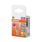Osram / Ledvance LED Filament Special Stick T klar 300° 2,8-25W/827 warmweiß 250lm E14 220-240V dimmbar – Verpackung 2
