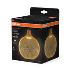 Osram / Ledvance LED Decor Globe matt gold 100° Flat 3,5-28W/827 warmweiß 300lm E27 220-240V – Verpackung 2