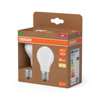 Osram / Ledvance LED Filament Classic A matt 300° UltraEfficient 7,2-100W/827 warmweiß 1521lm E27 220-240V 2er Pack – Verpackung 2