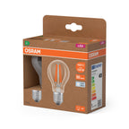 Osram / Ledvance LED Filament Classic A klar 320° UltraEfficient 7,2-100W/840 kaltweiß 1521lm E27 220-240V 2er Pack – Verpackung 2