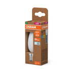Osram / Ledvance LED Filament Kerze B matt 330° UltraEfficient 1,2-25W/840 kaltweiß 255lm E14 220-240V – Verpackung 2