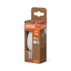 Osram / Ledvance LED Filament Kerze B matt 330° UltraEfficient 2,2-40W/840 kaltweiß 470lm E14 220-240V – Verpackung 2