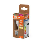 Osram / Ledvance LED Filament Tropfen P matt 300° UltraEfficient 3,8-60W/827 warmweiß 806lm E27 220-240V – Verpackung 2