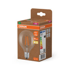 Osram / Ledvance LED Filament Globe G80 klar 330° UltraEfficient 2,2-40W/827 warmweiß 470lm E27 220-240V – Verpackung 2