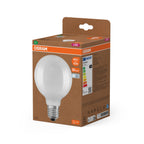 Osram / Ledvance LED Filament Globe G95 matt 300° UltraEfficient 3,8-60W/840 kaltweiß 806lm E27 220-240V – Verpackung 2
