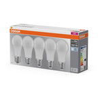 Osram / Ledvance LED Base Classic A matt 150° 13-100W/840 kaltweiß 1521lm E27 220-240V 5er Pack – Verpackung 2