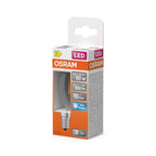Osram / Ledvance LED Filament Star Kerze B klar 300° 5,9-60W/865 tageslichtweiß 806lm E14 220-240V – Verpackung 2