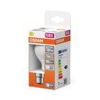 Osram / Ledvance LED Filament Star Classic A matt 300° 5,9-60W/840 kaltweiß 806lm B22d 220-240V – Verpackung 2