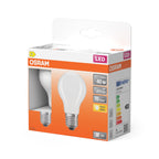 Osram / Ledvance LED Filament Star Classic A matt 300° 3,4-40W/827 warmweiß 470lm E27 220-240V 2er Pack – Verpackung 2