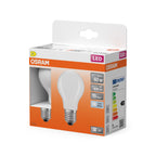 Osram / Ledvance LED Filament Star Classic A matt 300° 5,9-60W/840 kaltweiß 806lm E27 220-240V 2er Pack – Verpackung 2