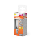 Osram / Ledvance LED Filament Star Kerze B matt 300° 1-15W/827 warmweiß 136lm E14 220-240V – Verpackung 2