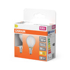 Osram / Ledvance LED Filament Star Tropfen P matt 300° 3,4-40W/827 warmweiß 470lm E14 220-240V 2er Pack – Verpackung 2