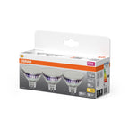 Osram / Ledvance LED Star Spot MR16 120° 5,3-50W/827 warmweiß 630lm GU5.3 12V 3er Pack – Verpackung 2