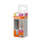 Osram / Ledvance LED Filament Superstar Kerze B klar 320° 3,4-40W/840 kaltweiß 470lm E14 220-240V dimmbar – Verpackung 2