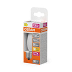 Osram / Ledvance LED Filament Superstar Kerze B matt 320° 3,4-40W/827 warmweiß 470lm E27 220-240V dimmbar – Verpackung 2