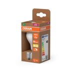 Osram / Ledvance LED Filament Classic A matt 300° UltraEfficient 5-75W/827 warmweiß 1055lm E27 220-240V dimmbar – Verpackung 2